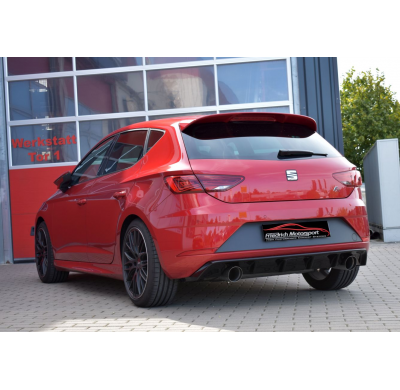 Escape Trasero De 76 Mm Con Salida De Escape Izquierdo Y Derecho Friedrich Seat Leon 5f Incluido Fr & Sc  Desde Año: 09/2018 2wd