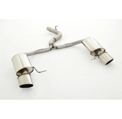 Escape Trasero De 76 Mm Con Salida De Escape Izquierdo Y Derecho Friedrich Seat Leon 5f St Cupra 4drive  Año: 2017-2018  2.0l Ts