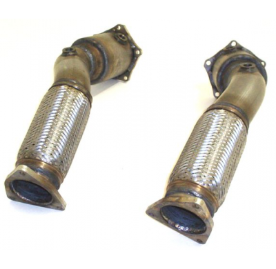 Juego De Tubos Delanteros De 76 Mm Con Catalizador Deportivo De 200 Celdas Friedrich Porsche Cayenne & S Typ 955  Año: 09/2002-2