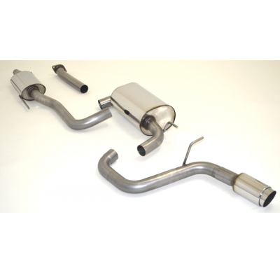 Sistema De Catback De 63,5 Mm Friedrich Hyundai I30 Gdh & Coupe 3-/5-Puertas  Desde Año: 10/2011  1.4l 73/74kw / 1.4l Crdi 66kw