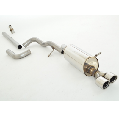 Sistema De Catback De 63,5 Mm Friedrich Citroen Ds3  Desde Año: 2010  1.4l E-Hdi 50kw /  1.6l Hdi / E-Hdi 68/73/82kw