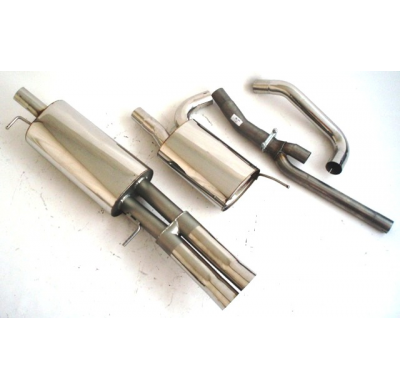 Sistema De Catback De 63,5 Mm Friedrich Audi A4 B5  Año: 95-2000 2wd Sedan & Avant  2.4l V6 121kw / 2.8l V6 30v 142kw