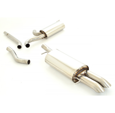 Sistema De Catback De 63,5 Mm Friedrich Audi A6 4b 2wd  Año: 2001-2004 (Con Corte En El Faldon Trasero) Sedan & Avant  1.8l Turb