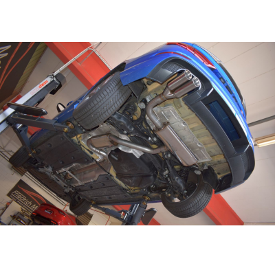 Sistema De Catback De 63,5 Mm Friedrich Audi A3 8v Sedan 2wd  Desde Año: 05/2017  1.5l Tfsi / 35 Tfsi 110kw