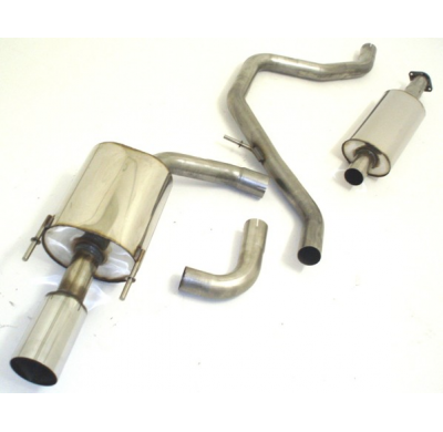 Sistema De Catback De 63,5 Mm Friedrich Opel Insignia Sedan & Hatchback  Desde Año: 07/2008 2wd  1.6l 85kw / 1.8l 103kw