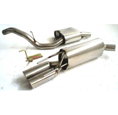 Sistema De Catback De 63,5 Mm Friedrich Opel Calibra Turbo  Año: 92-96  2.0l 16v Turbo 150kw