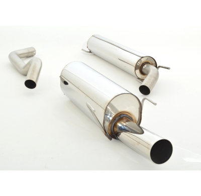 Sistema De Catback De 63,5 Mm Friedrich Opel Zafira a  Año: 98-2005  2.0l 16v Turbo Opc 140/141/147kw