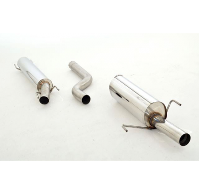 Sistema De Catback De 76 Mm Friedrich Opel Astra H 5-Puertas  Desde Año: 2003  1.6l Turbo 132kw / 2.0l Turbo 125/147kw