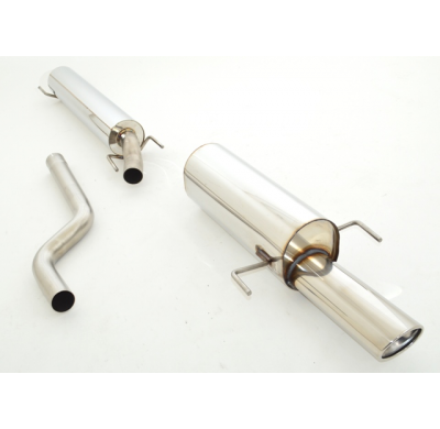 Sistema De Catback De 63,5 Mm Friedrich Opel Astra H 5-Puertas  Desde Año: 2003  1.6l Turbo 132kw / 2.0l Turbo 125/147kw