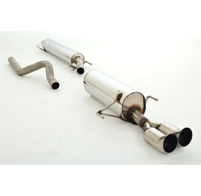 Sistema De Catback De 63,5 Mm Friedrich Opel Astra H Caravan  Desde Año: 2003  1.3l Cdti 66kw (Con Dpf) / 1.7l Cdti 59/74/81/92k