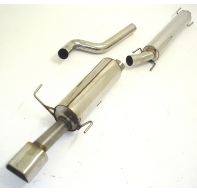 Sistema De Catback De 76 Mm Friedrich Opel Astra H Twintop  Desde Año: 2006  1.6l Turbo 132kw / 2.0l Turbo 125/147kw