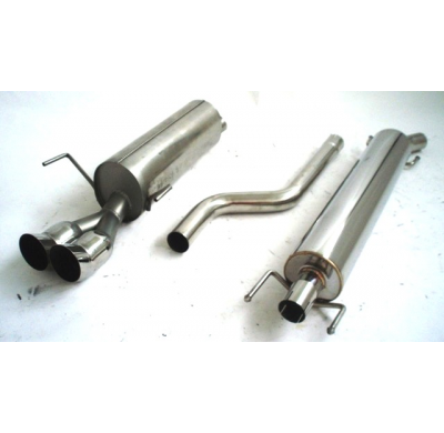 Sistema De Catback De 63,5 Mm Friedrich Opel Astra H Sedan  Desde Año: 2008  1.3l Cdti 66kw / 1.6l 16v 85kw / 1.7l Cdti 74/81 /