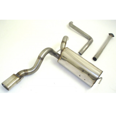 Sistema De Catback De 63,5 Mm Friedrich Opel Astra J Gtc 3 Puertas  Desde Año: 2011  1.4l Turbo 88/103kw / 1.6l Sidi Turbo 125kw