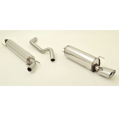 Sistema De Catback De 63,5 Mm Friedrich Opel Zafira B  Desde Año: 2005  2.0l 16v Turbo 147kw