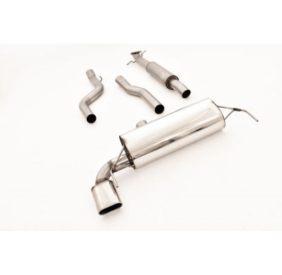 Sistema De Catback De 76 Mm Friedrich Opel Astra K 5-Puertas  Año: 07/2015-06/2018  1.4l Turbo 92/110kw  Sin Filtro Particulas