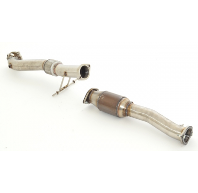 Downpipe De 76 Mm Con Catalizador Hjs De 200 Celdas Friedrich Ford Focus Ii Rs + Rs 500  Desde Año: 2009  2.5l Turbo 224/257kw