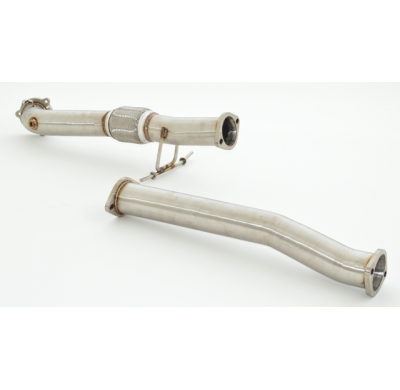 Downpipe De 76 Mm Friedrich Ford Focus Ii Da3 St  Desde Año: 2005  2.5l Turbo 166kw