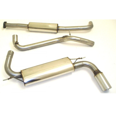 Sistema De Catback De 63,5 Mm Friedrich Ford Focus Iii Hatchback 3-/5-Puertas Dyb  Desde Año: 03/2011 1.5l Ecoboost 110/134kw /