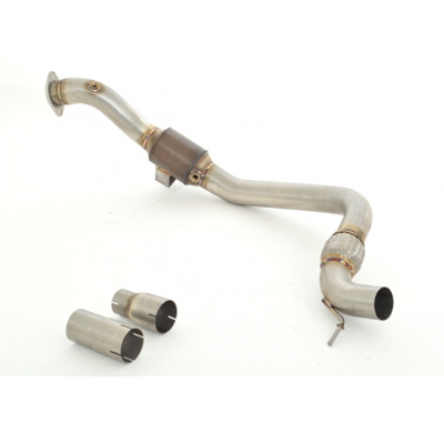 Downpipe De 76 Mm Con Catalizador Hjs De 200 Celdas Friedrich Ford Mustang Vi Cabrio  Desde Año: 2014  2.3l Ecoboost 233kw