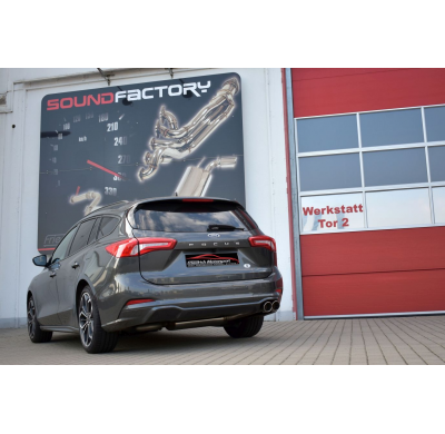 Sistema De Catback De 63,5 Mm Friedrich Ford Focus Iv Turnier Deh  Desde Año: 09/2018  1.5l Ecoboost 110/134kw