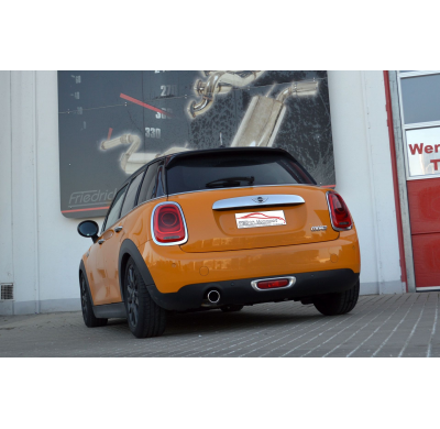 Sistema De Catback De 63,5 Mm Friedrich Mini F55 One First / One  Cooper 5-Puertas  Desde Año: 07/2014 1.2l Turbo 55/75kw / 1.5l