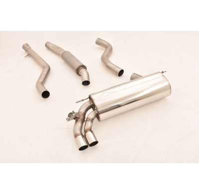Sistema De Catback De 76 Mm Friedrich Bmw 4er F32 / F33 / F36  Año: 03/2016-03/2018 Coupe / Cabrio / Gran Coupe  420i/420ix 135k
