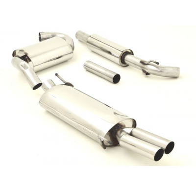 Sistema De Catback De 63,5 Mm Friedrich Vw Golf Iii & Cabrio  Año: 91-98 / Hatchback & Convertible Yoc 91-98 / Golf Iv Cabrio  A