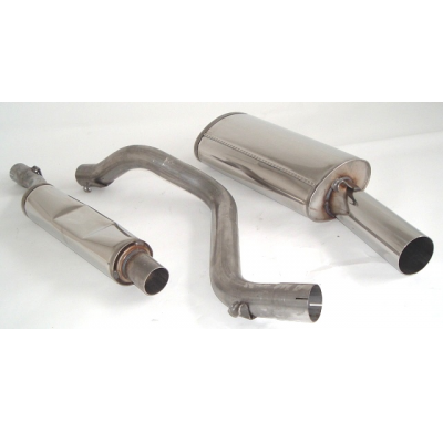 Sistema De Catback De 63,5 Mm Friedrich Vw Scirocco I  Año: 74-81  1.3l 44kw / 1.5l 51kw / 1.6l 53/55/63/81kw