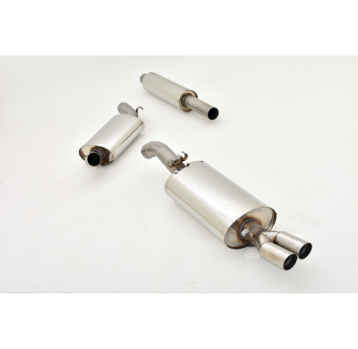 Sistema De Catback De 63,5 Mm Friedrich Vw Golf Ii  Año: 83-92  1.3l 40kw / 1.6l 51/53/55kw/ 1.6l D 40kw / 1.6l Td 44/51/59kw /