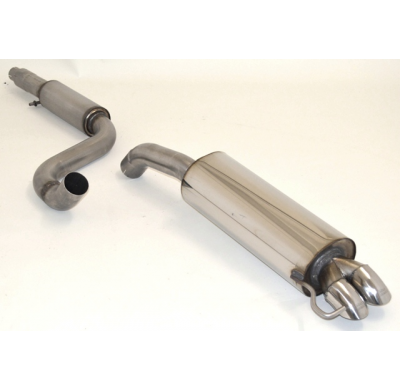Sistema De Catback De 76 Mm Friedrich Vw Golf Iv  Año: 97-2003 / New Beetle & Convertible Yoc 98-2011 1.4l 16v 55kw / 1.6l 74/75