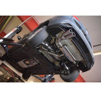 Sistema De Catback De 63,5 Mm Friedrich Vw Touran 5t  Desde Año: 11/2018  1.5l Tsi 110kw