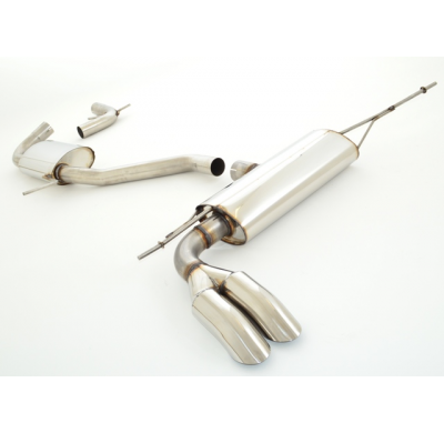 Sistema De Catback De 63,5 Mm Friedrich Vw Touran 1t  Año: 2003-2015  1.4l Tsi 103/125kw