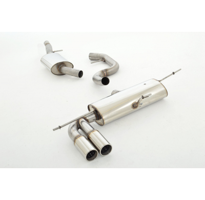 Sistema De Catback De 63,5 Mm Friedrich Vw Tiguan 2wd  Año: 2007-01/2016  1.4l Tsi 90/110/118kw / 2.0l Tdi 81/103/125/130kw