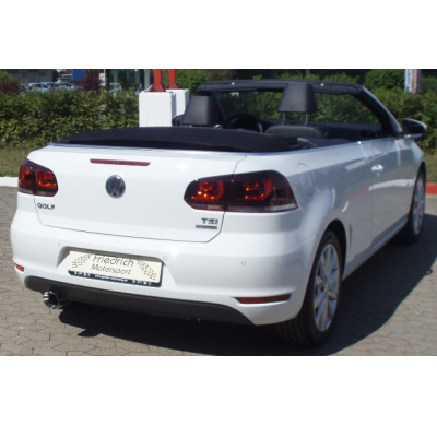 Sistema De Catback De 63,5 Mm Friedrich Vw Golf Vi Cabrio  Desde Año: 06/2011 2wd  1.2l Tsi 63/77kw / 1.4l Tsi 90/118kw / 1.6l T