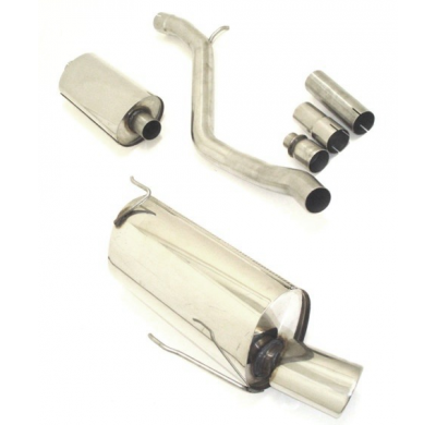 Sistema De Catback De 63,5 Mm Friedrich Peugeot 206 Cc  Desde Año: 2000  2.0l 16v 100kw