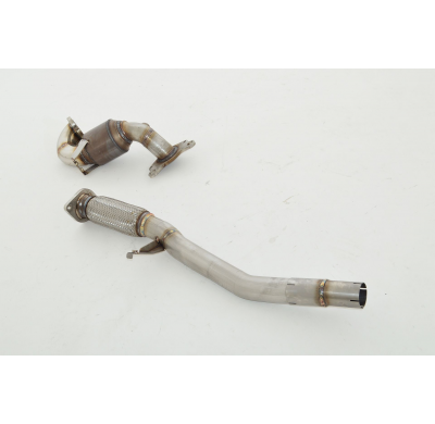 Downpipe De 55 Mm Con Catalizador De 200 Celdas Friedrich Renault Megane Iii (Typ Z) Coupe  5-Puertas Incluido Gt  Desde Año: 20