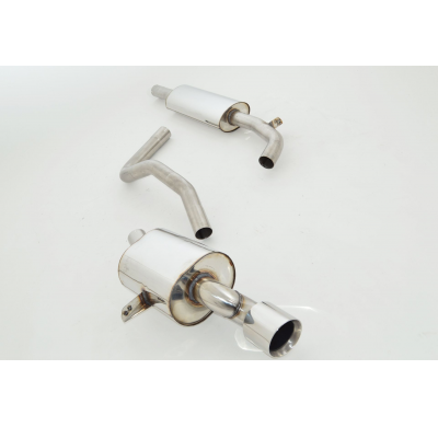 Sistema De Catback De 63,5 Mm Friedrich Renault Megane Iii (Typ Z) Coupe  5-Puertas Incluido Gt  Desde Año: 2008  1.2l Turbo 85/