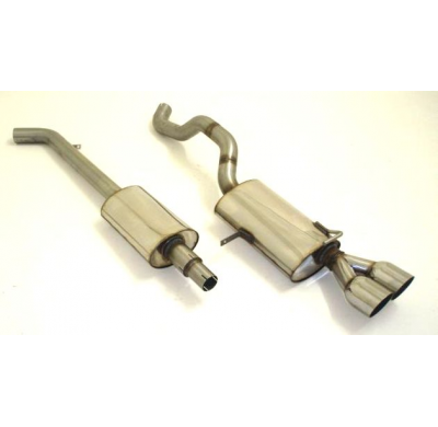 Sistema De Catback De 63,5 Mm Friedrich Renault Clio Iii Gt  Desde Año: 2009 Hatchback  1.6l 16v 94kw