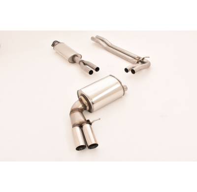 Sistema De Catback De 63,5 Mm Friedrich Volvo V70  Año: 2000-05/2004 Awd  2.4l Turbo 147kw / 2.5l Turbo 154kw / 2.4l D 120/136kw