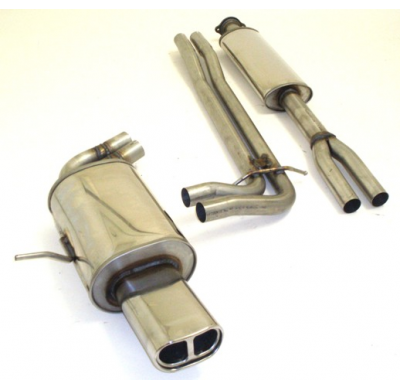 Sistema De Catback De 63,5 Mm Friedrich Volvo Xc90  Desde Año: 2002-2014  2.4l D 120/136kw / 2.5l Turbo 154kw / 2.9l Turbo (T6)