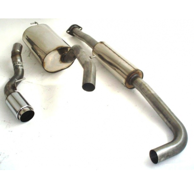 Sistema De Catback De 63,5 Mm Friedrich Mazda 3 (Bl) Hatchback  Desde Año: 2009 1.6l Mzr 77kw / 1.6l Mz-Cd 80/85kw