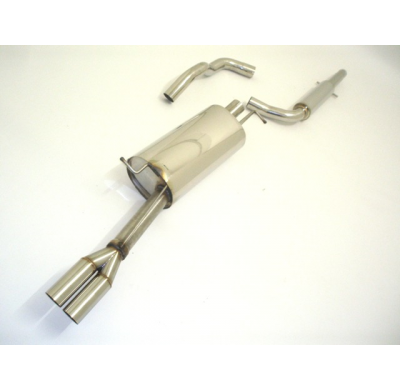 Sistema De Catback De 63,5 Mm Friedrich Skoda Octavia Rs 1u  Año: 97-2004 Sedan & Combi  1.8l Turbo 132kw