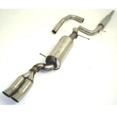 Sistema De Catback De 63,5 Mm Friedrich Skoda Fabia Ii (5j)  Año: 2007-06/2014 Combi  1.2l 44/51kw / 1.2l Tsi 63/77kw / 1.2l Tdi