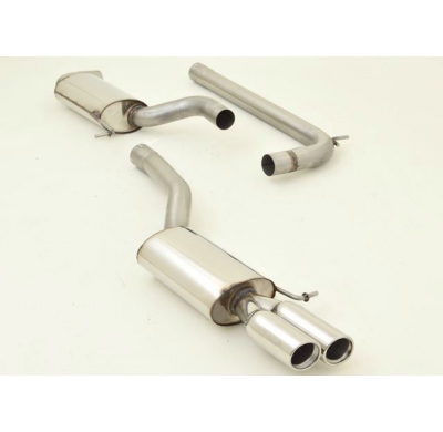 Sistema De Catback De 63,5 Mm Friedrich Skoda Octavia Rs 1z  Desde Año: 2005 Sedan & Combi  2.0l Tsi 147kw / 2.0l Tdi 125kw