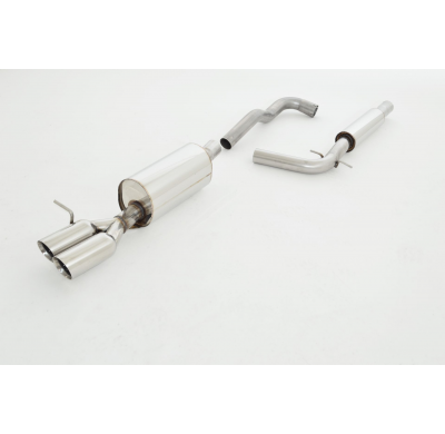 Sistema De Catback De 63,5 Mm Friedrich Skoda Rapid Spaceback Nh  Año: 09/2013-04/2018  1.2l Tsi 63/66/77/81kw / 1.4l Tsi 90/92k