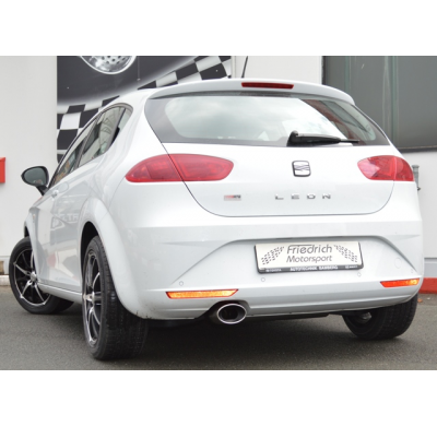 Sistema De Catback De 63,5 Mm Friedrich Seat Leon 1p  Año: 2005-2012  1.2l Tsi 77kw / 1.4l 16v 63kw / 1.6l 75kw / 1.6l Tdi 66/77