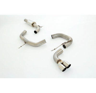 Sistema De Catback De 76 Mm Friedrich Seat Leon 1p  Año: 2005-2012  1.2l Tsi 77kw / 1.4l 16v 63kw / 1.6l 75kw / 1.6l Tdi 66/77kw