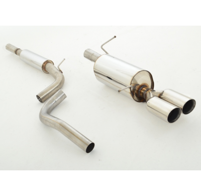 Sistema De Catback De 63,5 Mm Friedrich Seat Ibiza 6l Fr & Cupra  Año: 2002-2008 Hatchback  1.8l Turbo 110/132kw / 1.9l Tdi 96/1