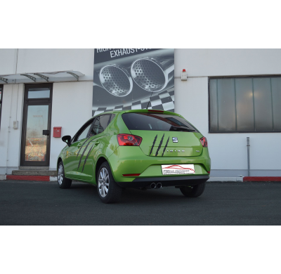 Sistema De Catback De 63,5 Mm Friedrich Seat Ibiza 6j + Sc 3/5-Puertas  Año: 03/2008-07/2015 Hatchback  1.2l 44/51kw /1.2l Tsi 6