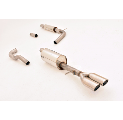 Sistema De Catback De 63,5 Mm Friedrich Seat Toledo Kg  Desde Año: 2013  1.2l Tsi 63/66/77/81kw / 1.4l Tsi 90/92kw / 1.6l Tdi 66